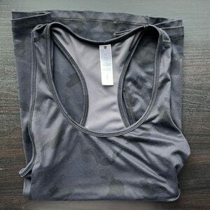 Camo yogalicious tank